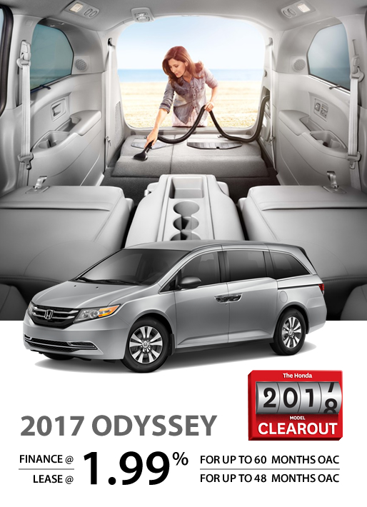 2017 HONDA ODYSSEY 2017 HONDA ODYSSEY