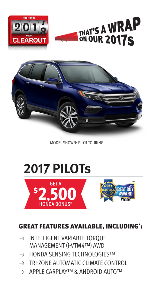 2017 Honda Pilot 2017 Honda Pilot
