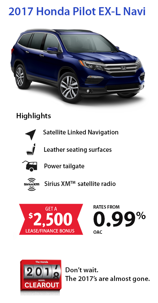 2017 Honda Pilot 2017 Honda Pilot