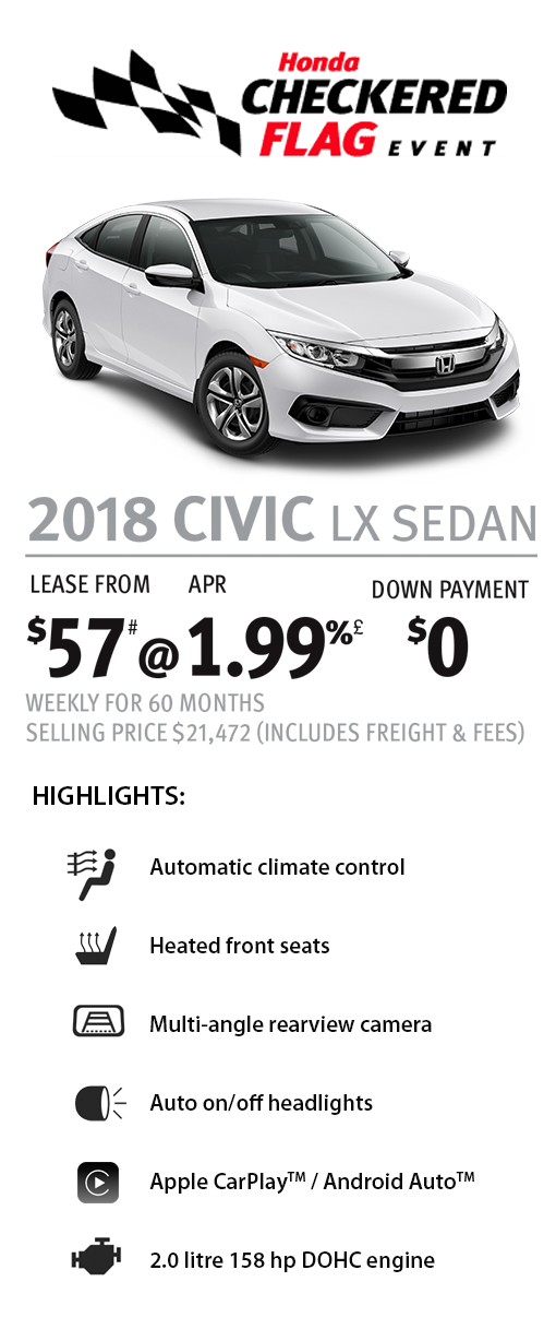 2018 Honda Civic LX 2018 Honda Civic LX