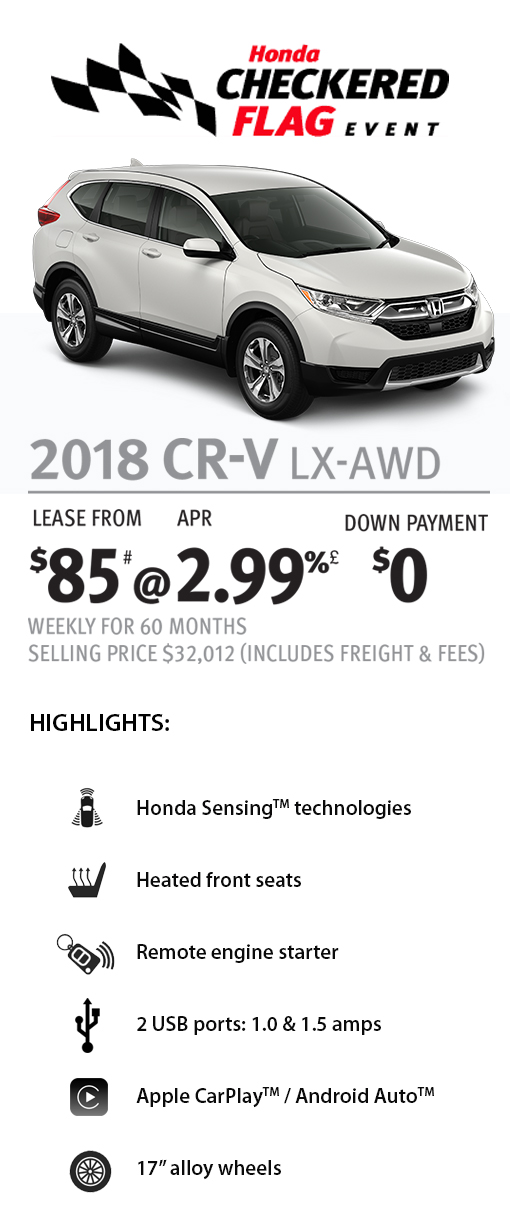 2018 Honda CR-V 2018 Honda CR-V